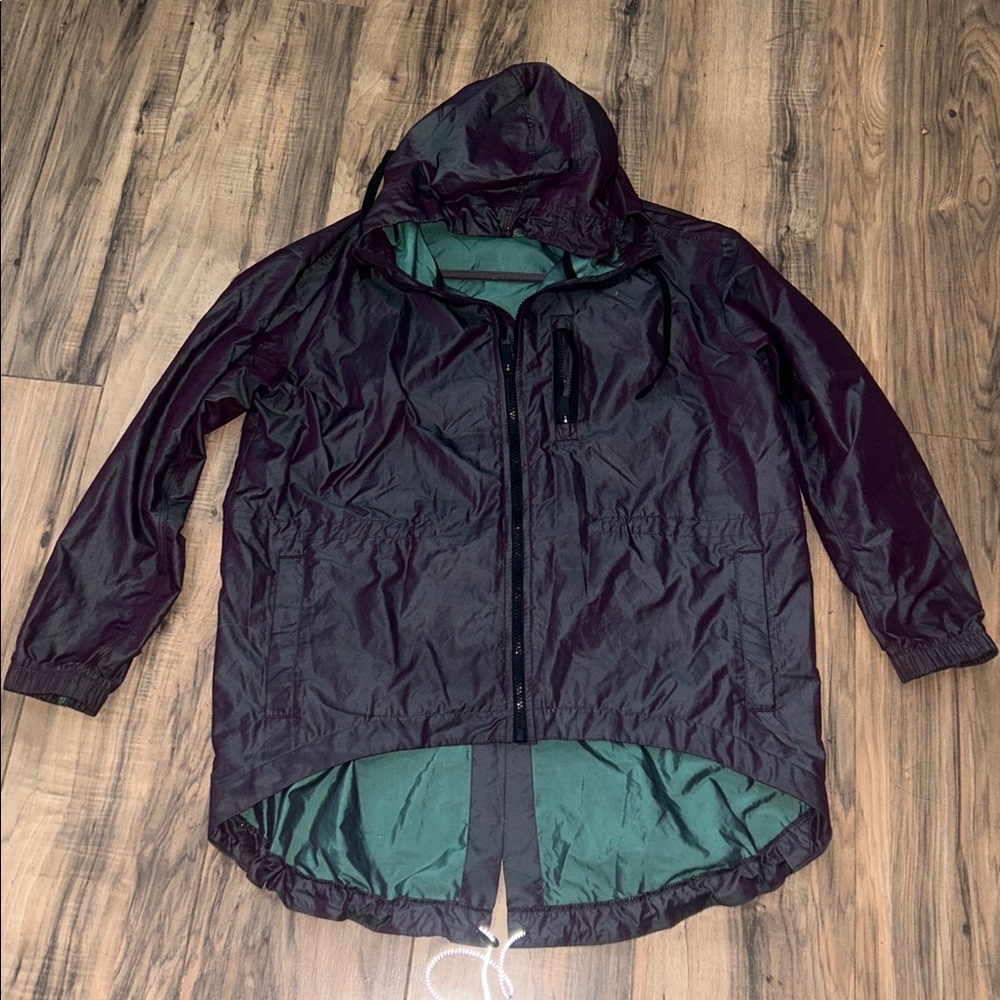 Puma Black and Green Ski Jacket